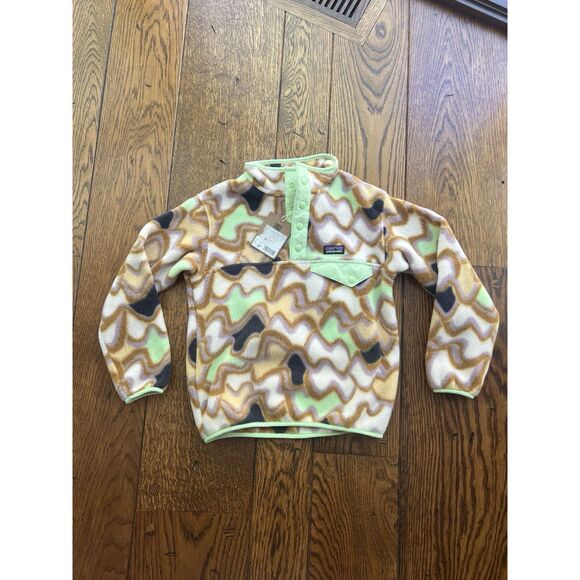 Patagonia Other - Patagonia Kids Lightweight Synchilla Snap-T Pullover Small Current XS (5-6) NWT